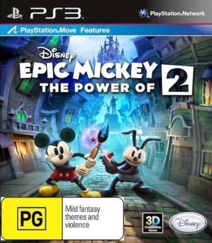Disney Epic Mickey 2 The Power Of Two Refurbished PS3 Playstation 3 Game